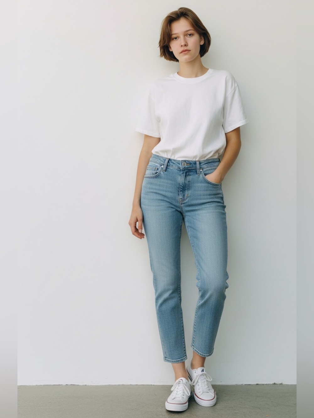 Lucky Brand, Sweet Midrise Crop 30/10